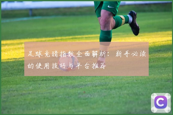 足球竞猜指数全面解析：新手必读的使用技巧与平台推荐
